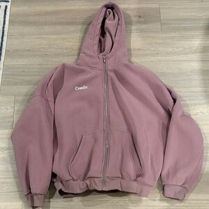 Comfrt Women's Mauve Hoodie